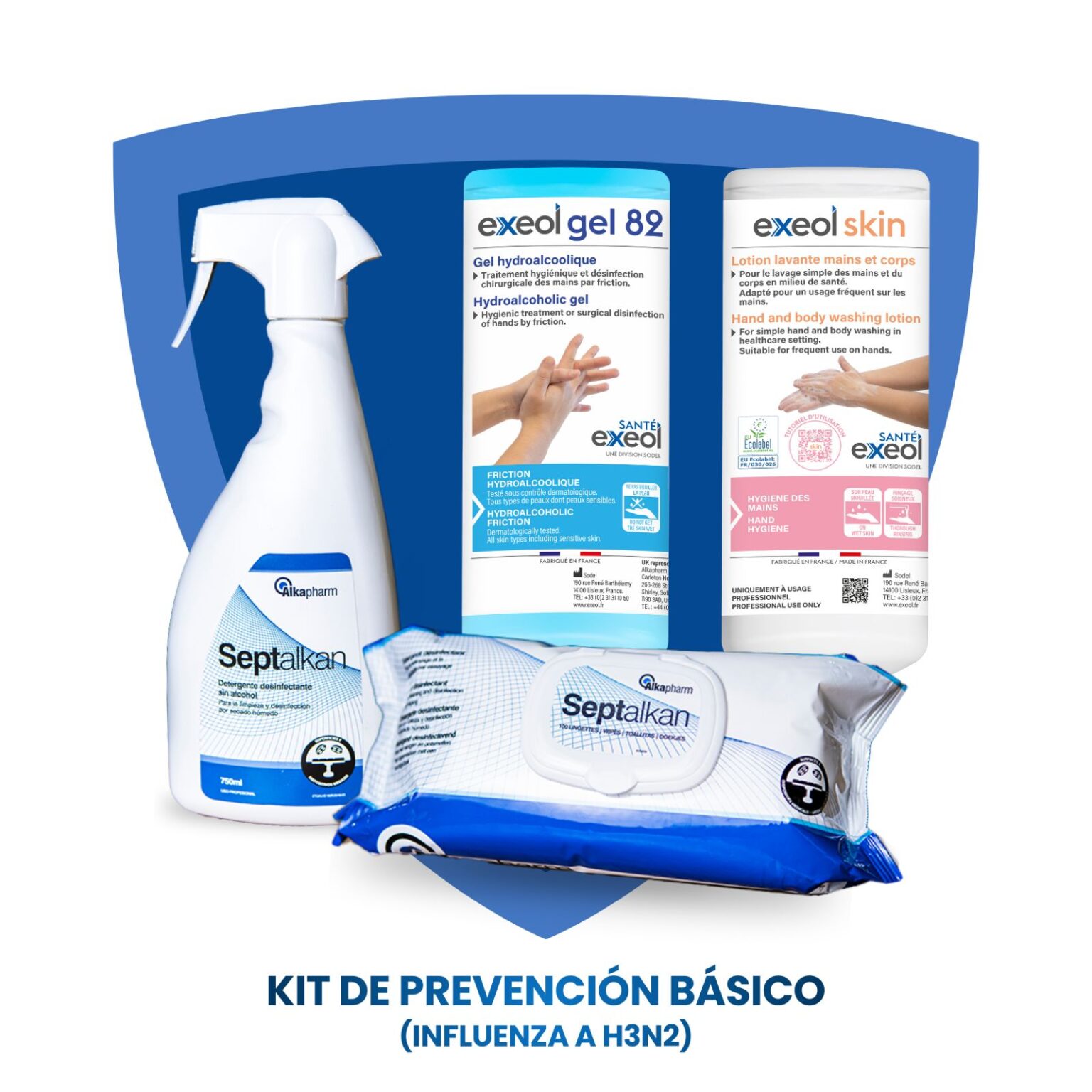 Hecar Kit de Prevención Básico (4 Productos) – Distribuidora HECAR